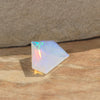 2.68ct Shield Cut Faceted Australian Crystal Opal