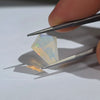 2.68ct Shield Cut Faceted Australian Crystal Opal