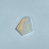 2.68ct Shield Cut Faceted Australian Crystal Opal