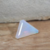 4.33ct Triangular Cut Faceted Australian Crystal Opal