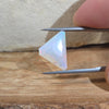 4.33ct Triangular Cut Faceted Australian Crystal Opal