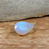 6.28ct Pear Cut Faceted Australian Crystal Opal