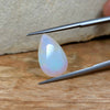6.28ct Pear Cut Faceted Australian Crystal Opal