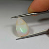 6.28ct Pear Cut Faceted Australian Crystal Opal