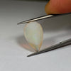 6.28ct Pear Cut Faceted Australian Crystal Opal