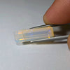 5.12ct Emerald Cut Faceted Australian Crystal Opal