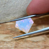4.11ct Shield Cut Faceted Australian Crystal Opal