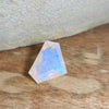 4.11ct Shield Cut Faceted Australian Crystal Opal
