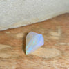 4.11ct Shield Cut Faceted Australian Crystal Opal