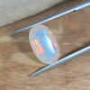 2.72ct Oval Cut Faceted Australian Crystal Opal