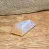 6.32ct Shield Cut Faceted Australian Crystal Opal