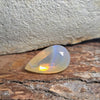 4.28ct Pear Cut Faceted Australian Crystal Opal
