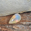 4.28ct Pear Cut Faceted Australian Crystal Opal
