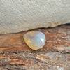 4.28ct Pear Cut Faceted Australian Crystal Opal