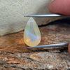 4.28ct Pear Cut Faceted Australian Crystal Opal