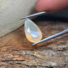 4.28ct Pear Cut Faceted Australian Crystal Opal