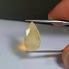 4.28ct Pear Cut Faceted Australian Crystal Opal