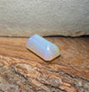 6.19ct Emerald Cut Faceted Australian Crystal Opal