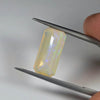 3.30ct Emerald Cut Faceted Australian Crystal Opal