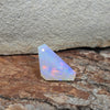 2.26ct Shield Cut Faceted Australian Crystal Opal