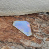 2.26ct Shield Cut Faceted Australian Crystal Opal