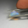 2.26ct Shield Cut Faceted Australian Crystal Opal