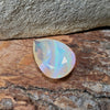 5.94ct Pear Cut Faceted Australian Crystal Opal