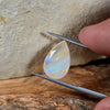 5.94ct Pear Cut Faceted Australian Crystal Opal