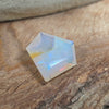 3.93ct Shield Cut Faceted Australian Crystal Opal