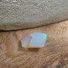 3.93ct Shield Cut Faceted Australian Crystal Opal
