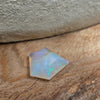 3.93ct Shield Cut Faceted Australian Crystal Opal