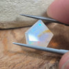 3.93ct Shield Cut Faceted Australian Crystal Opal
