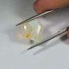 3.93ct Shield Cut Faceted Australian Crystal Opal