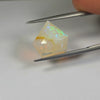 3.93ct Shield Cut Faceted Australian Crystal Opal