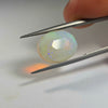 5.24ct Oval Rose Cut Faceted Australian Crystal Opal