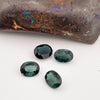 This parcel of 4 oval cut natural unheated tourmaline are a rich dark green.  They are all eye clean. Responsibly sourced.