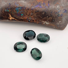  This parcel of 4 oval cut natural unheated tourmaline are a rich dark green.  They are all eye clean. Responsibly sourced.