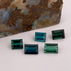 4.84ct TW Baguette Cut Tourmaline Parcel