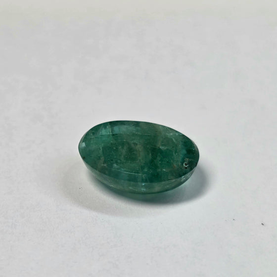 3.59ct Oval Cabochon Cut Madagascar Emerald