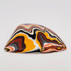 This great piece of original fordite was salvaged from former Ford factory in Detroit. The piece is in fantastic 70's colours, great for funky jewellery.