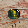 21.46ct Unheated Emerald Cut Parti Sapphire