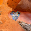 8.40ct Freeform Heart Shape Boulder Opal