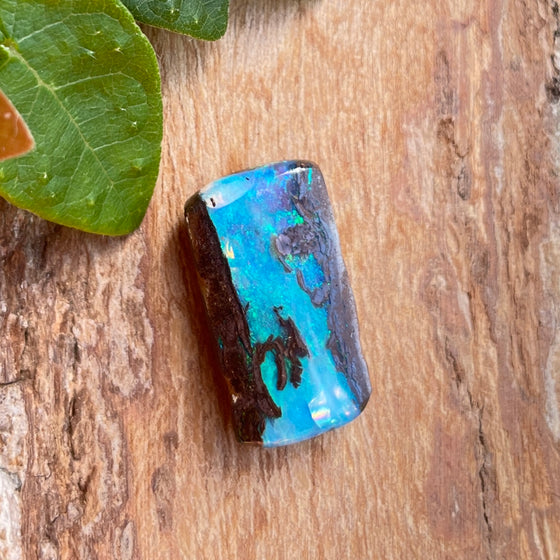 9.90ct Freeform Rectangle Boulder Opal