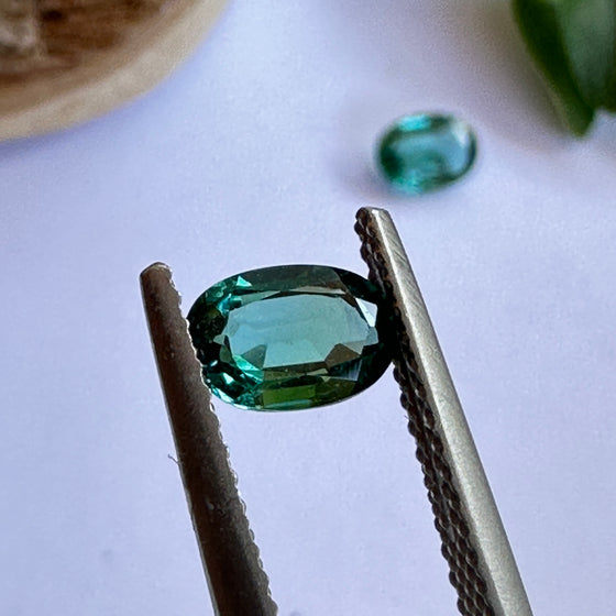 1.17ct TW Oval Cut Tourmaline Parcel