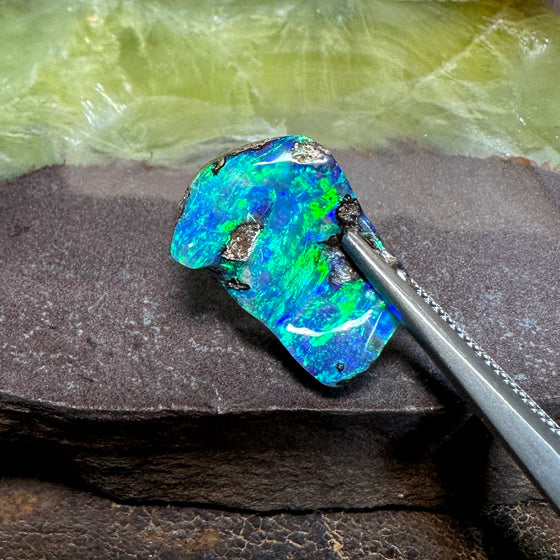 10.55ct Freeform Cut Boulder Opal