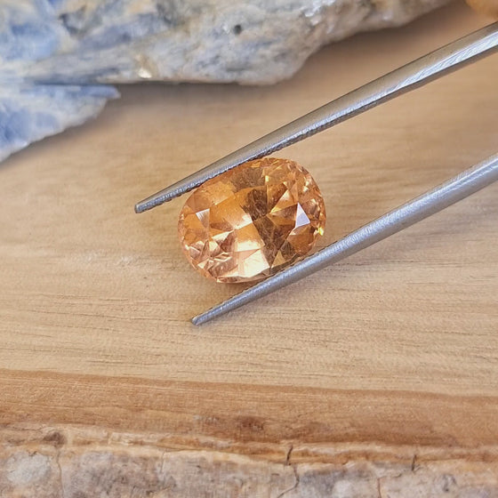 5.35ct Oval Cut Spessartite Garnet