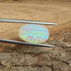 7.21ct Oval Cut Faceted Australian Opal