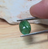 2.91ct Oval Cabochon Cut Madagascar Emerald