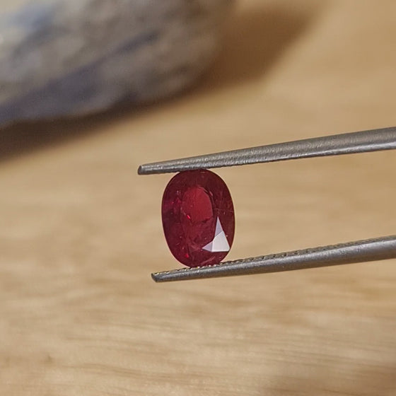 1.08ct Oval Cut Ruby