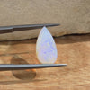 5.33ct Pear Cut Faceted Australian Crystal Opal